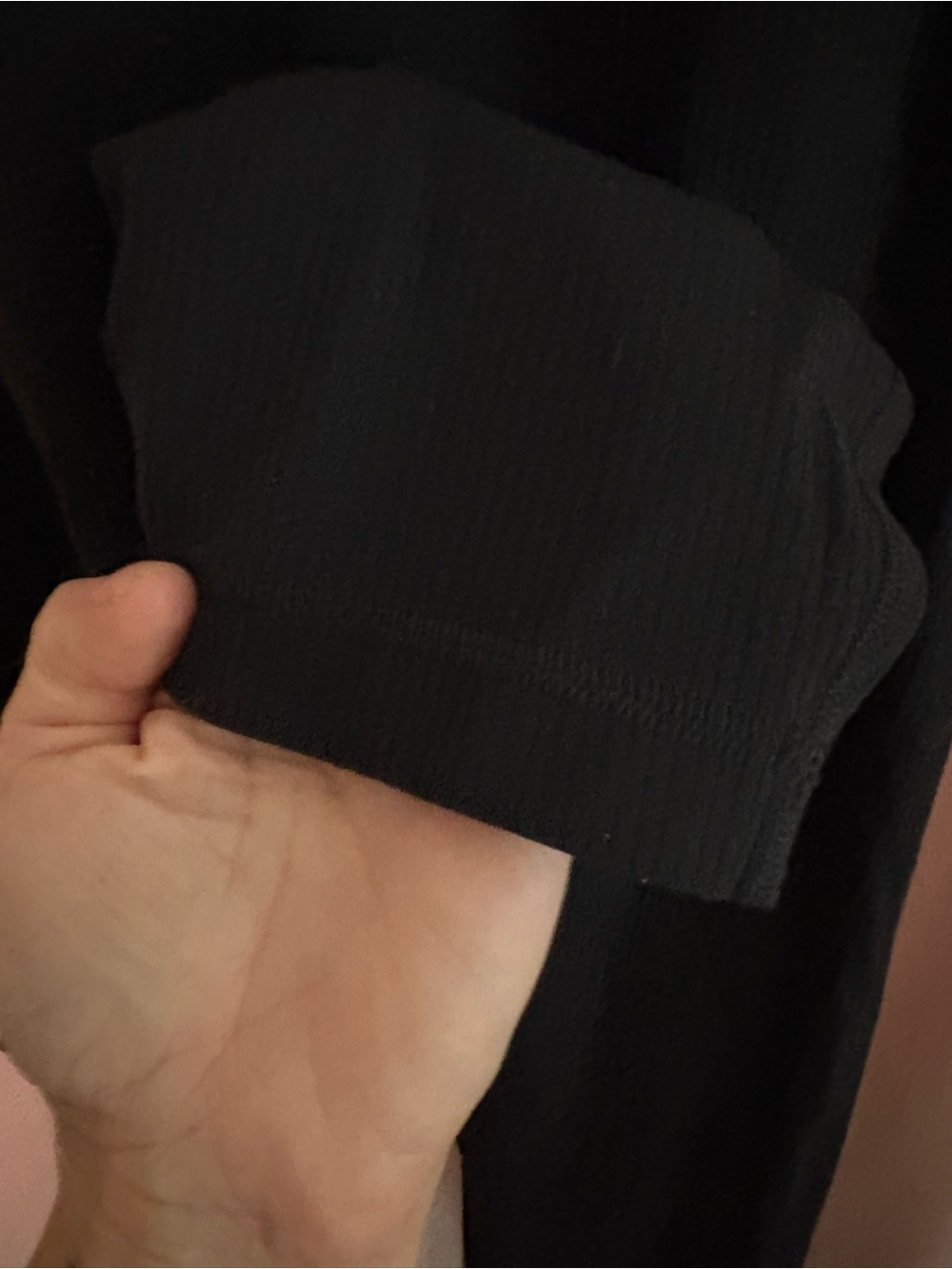 Lululemon Ribbed Align Jumpsuit 25” Black Size 12 - Picture 5 of 6